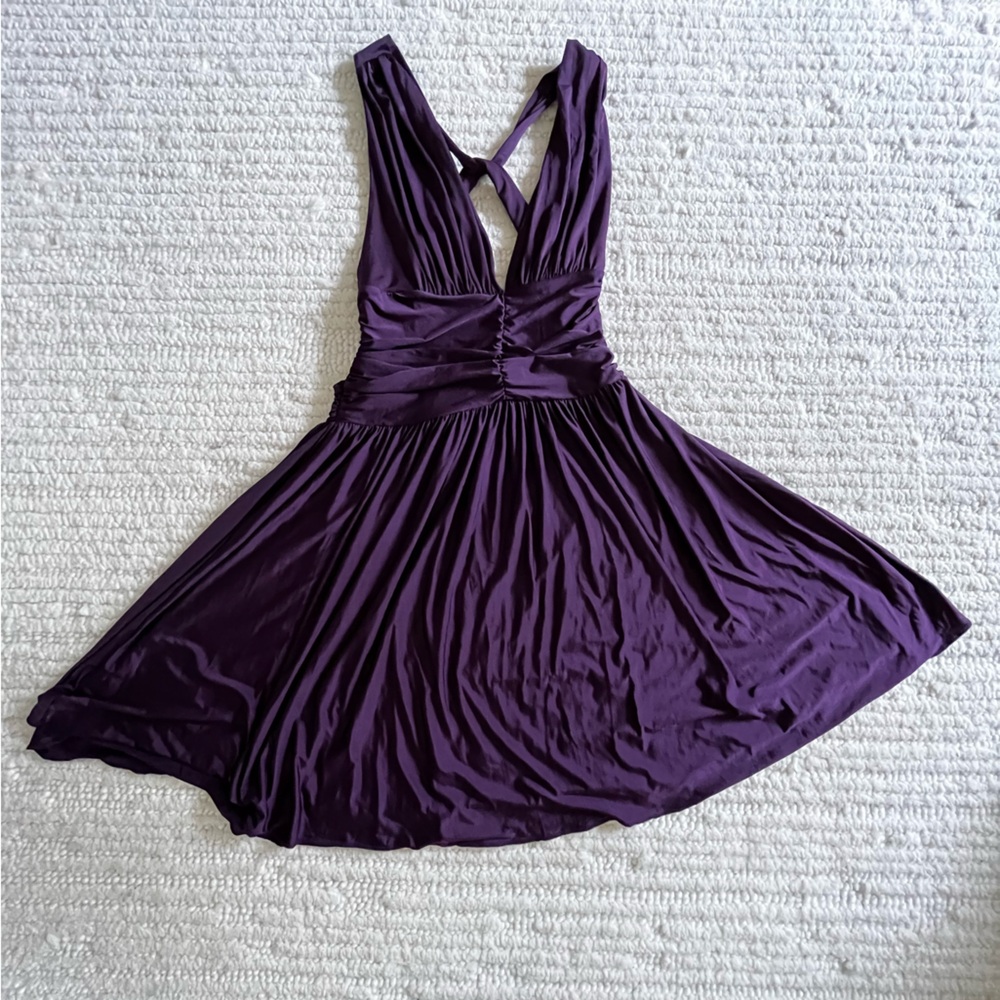 Moda International purple dress